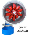Portable Hydropower Turbine Generator Three Kilowatt 110V 220V 3500RPM With Water Inlet Direct Injection Off Grid Outdoor Power