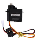 Lightweight 7.1 Gram Mini Servo Motor With Toughened Metal Gears And Machined Aluminum Casing Built Like A Tank for RC projects