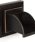 Mantova Wall Spout In Oil Rubbed Bronze Finish For Outdoor Water Features, WSM-S Brass Fixture Creates A Sleek Spa Like Wall Fountain Look