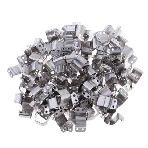 100pcs N20 micro motor mounting brackets, zinc-plated metal, for toy car gear motors