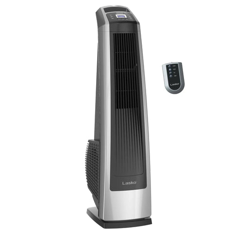 High Velocity Oscillating Tower Fan With Remote Timer And 3 Speed Settings Delivers Up To 509 CFM Ideal For Bedroom Garage Basement And Gym
