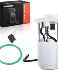 Reliable Electric Fuel Pump Module Assembly Direct Drop In Replacement For Nissan Pathfinder And Infiniti QX60, complete with green seal and wiring.