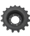 Bulletproof Track Drive Sprocket With Nine Holes And Seventeen Teeth Single Speed Undercarriage Replacement Fits Bobcat T200 T300 T630 T770 T870, 17 teeth.