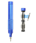 All-In-One Pen Style Precision Screwdriver Set With 12 Double-Ended Bits S2 Steel For Eyeglasses, Watches, Jewelry And Electronics