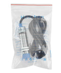 Inductive Proximity Sensor Switch No Fuss 8mm Detection Distance Non Shield Type Three Wire NPN Normally Open 10 To 30 VDC 200 mA Output M18 Mount LJ18A3 8 Z BX Blue Body in plastic bag with cable