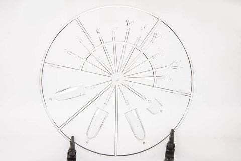 Clear plastic sprue from Mustang Mk.IV ProfiPack 1:48 Scale Model Kit for WWII fighter fans showing detailed parts layout