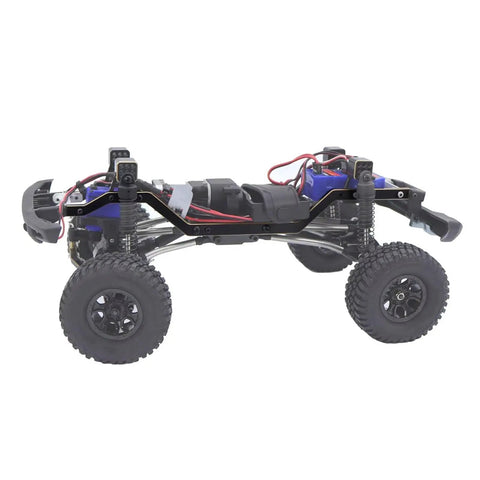 Heavy Duty Metal Chassis Frame Kit For 1 To 18 TRX4M RC Crawlers Dual Side Girder Frame Rails Upgraded Crawler Car Suspension