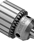 Heavy Duty Taper Mounted Plain Bearing Chuck For 3JT Mount Five Eighths Inch Maximum Capacity K3 Key Included Center Ground Jaws
