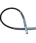24 Inch Flexible Grease Hose Kit For 20V Max Cordless Grease Gun Direct Replacement One Eighth NPT Extension With Coupler And Heavy Duty Build