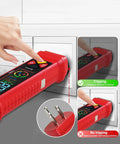Non Contact Voltage Tester With LCD Display And Bright Flashlight, Dual Range 2 To 440 Volts AC used for socket testing.