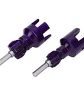 Dual Function Pipe Thread Cutting Tool Set For Internal And External Threads, DIY Friendly Design, Works On One Half Inch And Three Quarter Inch Pipes, Crafted From 40Cr Alloy Steel, Heavy Duty Hex Shank For Easy Electric Drill Threading, Two Pack. 1/2 and 3/4 in pipe thread cutters