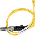 Yellow cables from 16 Piece Electrical Test Lead Kit With Terminal Adapters And Cables, Model 5299367, for automotive diagnostics.