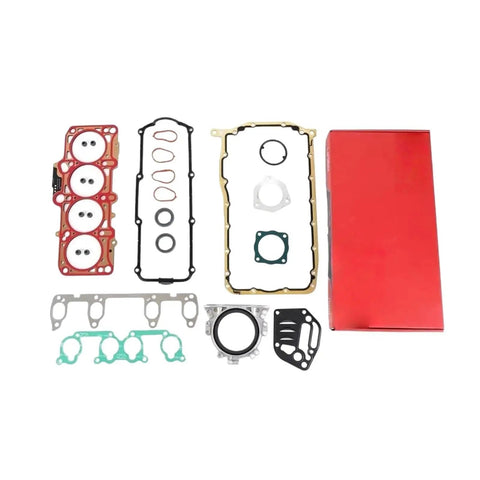 Heavy Duty Multilayer Steel Cylinder Head Gasket Kit For VW AZJ 2.0L Golf Mk4 Jetta Passat B5, includes numerous gaskets and seals.
