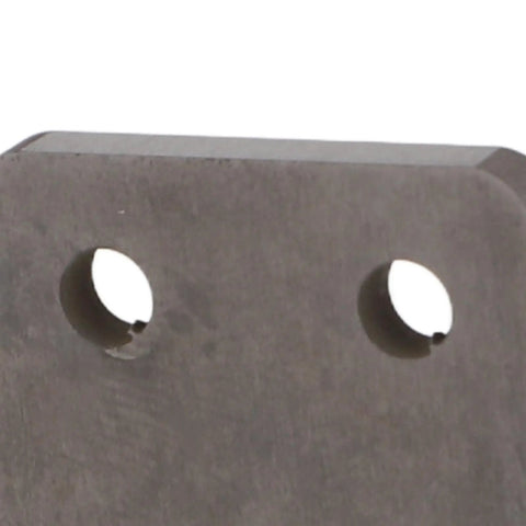 Top edge of heavy duty stainless steel paint scraper for cars and shops pro grade point repair tool close-up