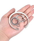 Five Pcs 62mm Internal Retaining Ring Circlip Set, 304 Stainless Steel Internal Snap Rings C Clips For Grooved Shafts And Studs