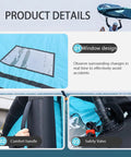 Inflatable Wing Surf Kite For Wind Wing Foiling And Kitesurfing with comfort handle, window, and safety valve details