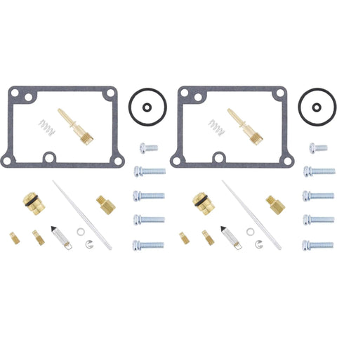 Carburetor Rebuild Kit Pro Grade For Yamaha Yfz350 Banshee 1987 To 2009 With OEM Jet Sizes Included And Float Bowl And Cap Hardware Dual Carb Repair