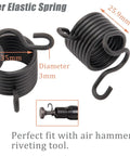 Super elastic spring for Smoothing Bit For Pneumatic Air Hammer And Chisel Drill Kit, 3mm diameter, 35mm length