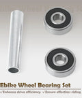 6301RS Ebike Wheel Bearing Kit For Tuttio Soleil01 Series, precision circular bearings and tube, for smooth rotation.