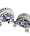 Single Axis Magnetic Powder Brake With Base And Dual Axis Clutch For High Temperature And High Frequency Loads Heavy Duty Industrial