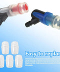 5 Pack Lead Free Silicone Bite Valves For Nathan Hydration Systems And Hydrapak Bladders BPA Free Nozzles Replacement Set