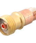 Brass TIG Torch Collet Body For Stubby Gas Lens Connector, 2.4mm brass collet body with mesh gas flow screen