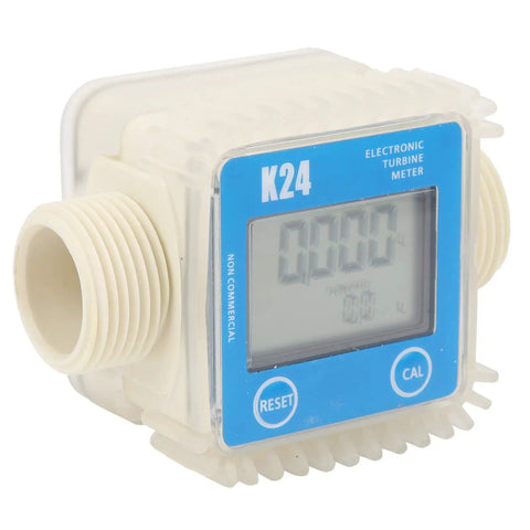 One Inch Gasoline Fuel Flow Meter With LCD Display Pro Grade Anti Drip Easy To Use Flow Meter For Pumps At Gas Stations And Factories