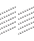 10 Pcs 5mm X 60mm Dowel Pins 304 Stainless Steel Dowels For Shelves Cabinets And Furniture Rust Resistant Silver Tone Durable Pegs