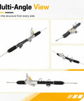 Fresh Hydraulic Power Steering Rack And Pinion Fits Ram 1500 Trucks From Years 2006 Through 2012 multi-angle view showing detailed structure.