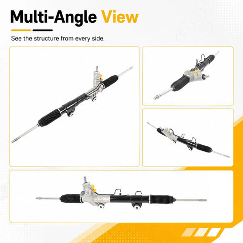 Fresh Hydraulic Power Steering Rack And Pinion Fits Ram 1500 Trucks From Years 2006 Through 2012 multi-angle view showing detailed structure.