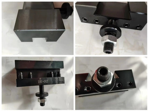 CNC Lathe Knife Frame Clamp Hardened Precision For 250 301 250 300 250 333 Fast Change Tooling Ready Carriage Mount