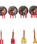 Slick Electrical Wire Stripper And Twisting Drill Adapter Built With Metric Scale For Fast Insulation Peeler And Cable Twist Setup That Works No Sweat For Daily Grind And Pro Jobs showing wire twisting results.
