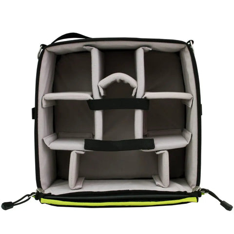 Interior view of ICU insert from Kashmir 30L Ultralight Camera Backpack With Removable Insert For DSLR Gear Outdoor Travel