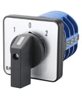 LW28-32 D303.3 Rotary Cam Changeover Switch 3 Phase 660V 32A 12 Terminals Panel Mount Heavy-Duty Industrial Selector Switch 1-0-2 Positions