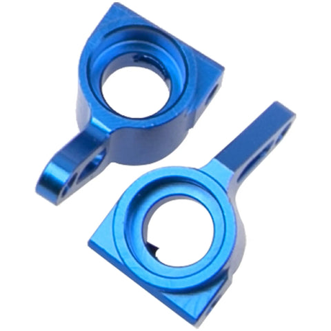 Aluminum Front Steering Knuckles Carrier Blocks for 1 To 10 Slash 2WD Rustler Stampede Bandit RC Car Upgrade Beefed Up CNC Machined Lightweight