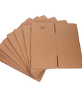 15 Pack Square Corrugated Shipping Boxes 15x15x15 CM Heavy Duty Cartons for Small Biz Mailing Moving And Packing Supplies
