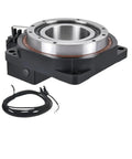 Precision Hollow Rotary Table With Super Smooth 360 Degree Stepper Servo Motor And Serious 15 Nm Torque Built Tough For Pro Grade Automation Projects Featuring Dead Simple 22 Mm Input Shaft showing a close-up view of internal components.