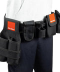 Hands Free Car Detailing Tool Belt Built With Rugged 600D Oxford Fabric Adjustable Strap Quick Release Buckle And Five Pockets