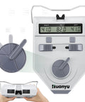 Pro Grade Digital PD Meter For Pupillary Distance 45 To 82mm Handheld Pupilometer With Precision Sensor and Knobs