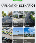 Heavy Duty Commercial Ride On Industrial Sweeper For Warehouses And Factories in various application scenarios including factory and parking lot.