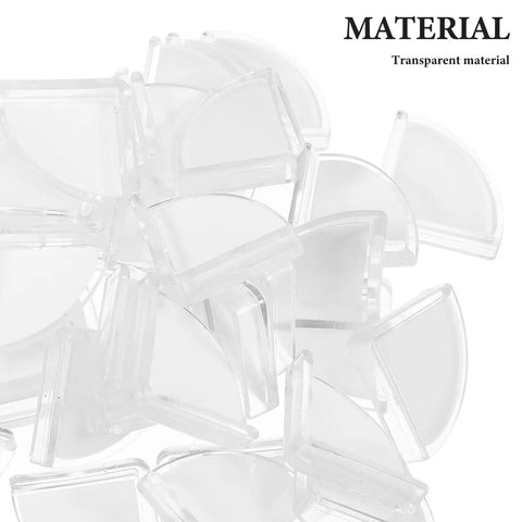 Clear Silicone Corner Protectors For Furniture With High Elasticity 36 Pieces Shield Sharp Table Edges With Easy Install Bumpers
