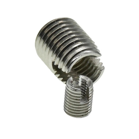 Hella Heavy Duty Stainless Steel Thread Inserts Built Tough For Rapid Metal Thread Repair Knockout Self Tapping Grip With Crisp Slotted Screws Ideal For Any Quick Diy Patch Or Serious Shop Upgrade Includes A Clean Ten Piece Roll