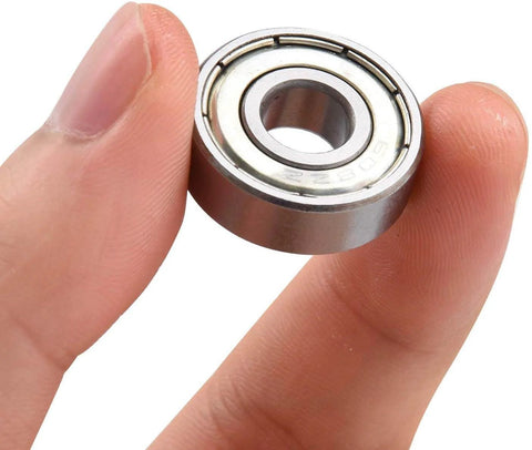 Close-up of 608ZZ C3 High Speed Sealed Ball Bearing 8x22x7mm held between fingers