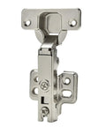 Stainless Steel Cabinet Hinges 10 Pack Hydraulically Damped Soft Close Concealed Hinges No Slam For Bookcases And Closets Ultra Quiet Full Coverage Easy Install Door Hardware