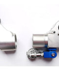 Heavy Duty Hydraulic Torque Wrench With Square Drive Garage Ready And Built Like A Tank To Crank Those Locknuts Slick Zero Play For Hot Rodders And Industrial Bolt Job Pros side view showing aluminum construction.
