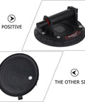 Rock Solid Heavy Duty Glass Sucker Carrier For Moving Granite Or Stone Slabs With Nifty Vacuum Cup and Ergonomic Grip top and bottom view.