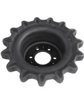 Heavy Duty Track Drive Sprocket With Fifteen Tough Teeth And Five Point Seven Five Inch Deep Bore Built Different To Crush Dirt And Mud Precision Drops Into Skid Steer Loader Direct Oem Swap 6736306 6855724 7165111 Super Tough, top view.