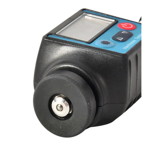 No Sweat Heavy Duty Digital Metal Hardness Tester Portable Leeb Scale Instrument With Cable Free Build And Bright Oled Panel close-up view.