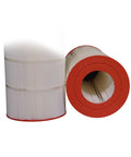 Pleat Filter Cartridge Media PF27000 Series For 200 Sq Ft Pool Filtration, High Flow Up To 150 GPM, Deep Clean Replacement Filter Media For Residential And Public Pools, Great For DIY Pool Pros, pleated pool filter cartridge with red end cap