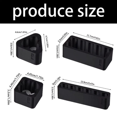 Top Rated Effortless Welding Clamp Fixture Set For Battery Pack Spot Crafting showing various sizes and dimensions of welding clamps.